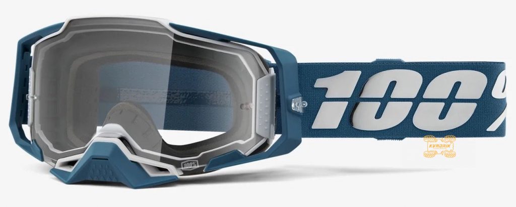 Мото окуляри 100% ARMEGA Goggle Albar - Clear Lens, Clear Lens   50721-101-11