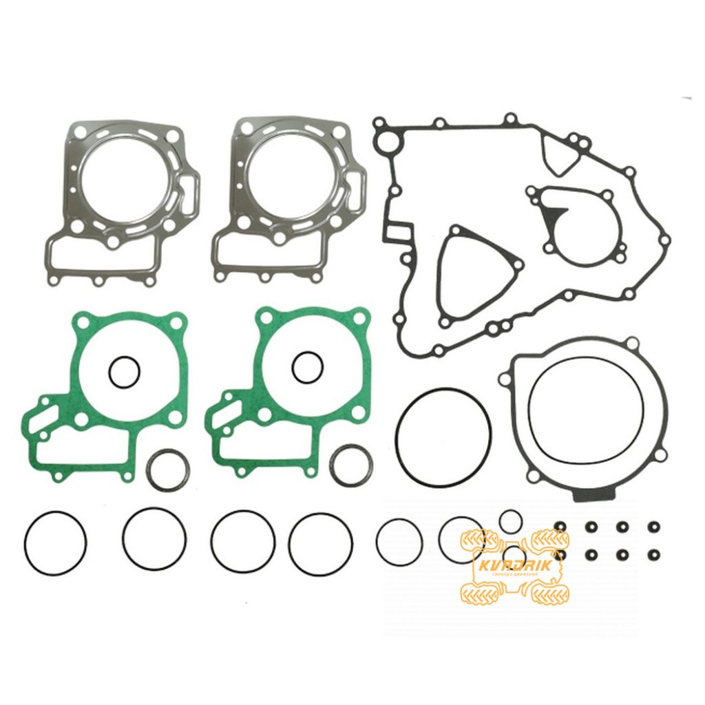 Комплект прокладок двигуна для квадроциклів Kawasaki Brute Force 650 (2005-2013) 11004-0030, 11004-1373, 11060-1965, 11061-1153, 11061-1119, 11060-1963, 11060-1956 NAMURA NA-20065F