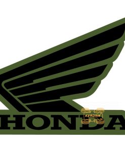 Наклейка на ліве крило для квадроциклів Honda довжина 11см 700.0007
