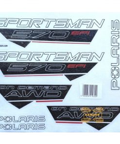 Комплект наклейок X-ATV для квадроциклів Polaris Sportsman 570 EFI STI-POL-570EFI-339