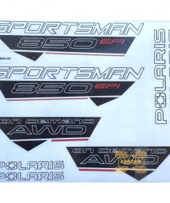 Комплект наклейок X-ATV для квадроциклів Polaris Sportsman 850 EFI STI-POL-850EFI-339