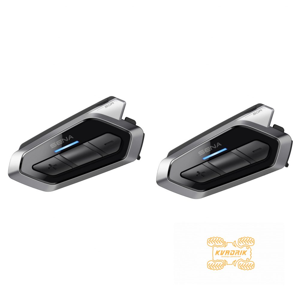 Інтерком Sena 50R-02 QUANTUM BY HARMAN KARDON для мото- та квадроциклістів (парний комплект) 50R-02D