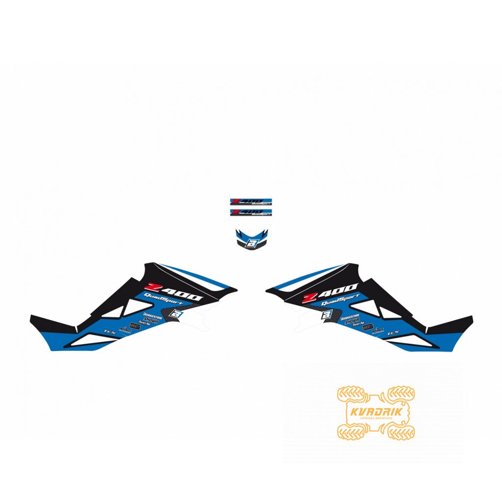 Комплект наклейок Dream 2 для квадроциклів Suzuki LT-Z400 (2003-2010) E2Q04A/01