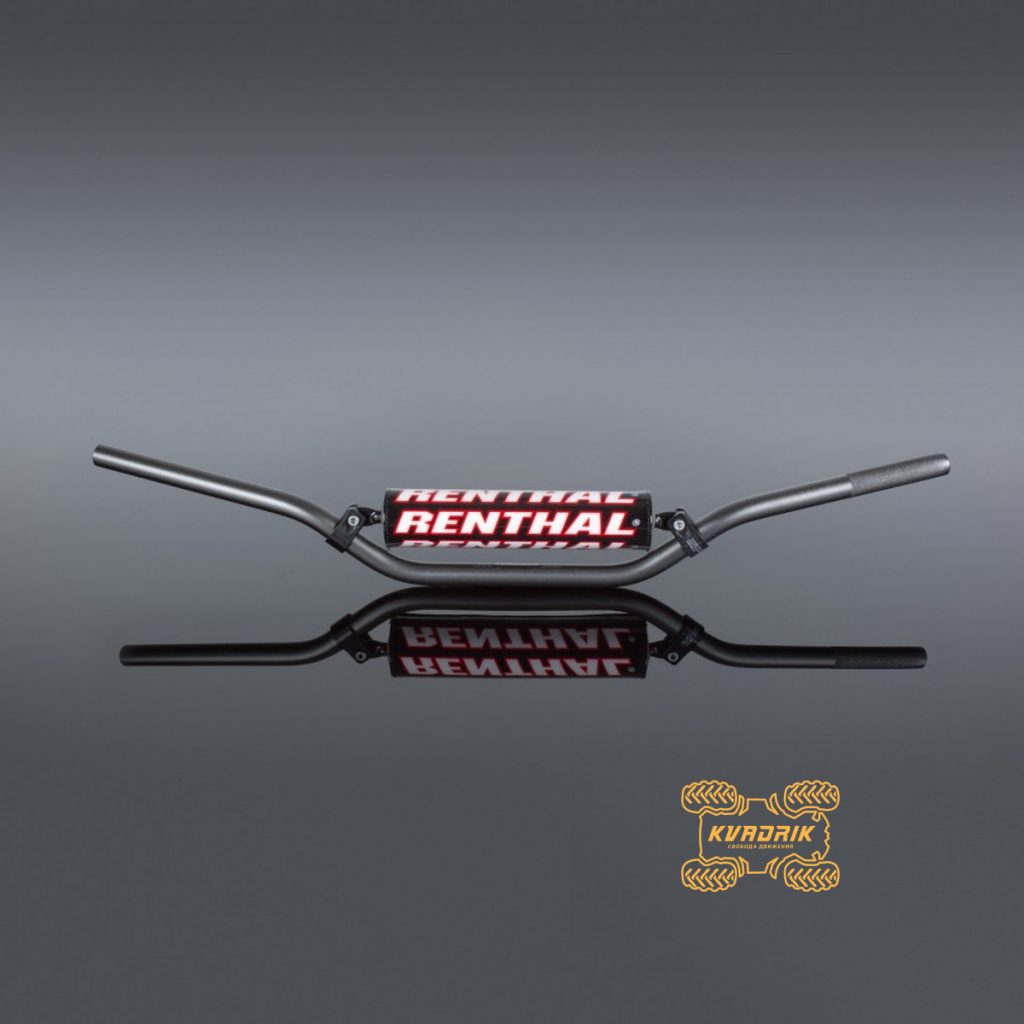 Руль для квадроциклів (22MM)  MX HANDLEBAR GREY RC PADDED колір сірий  RENTHAL  971-08-GR-01-185