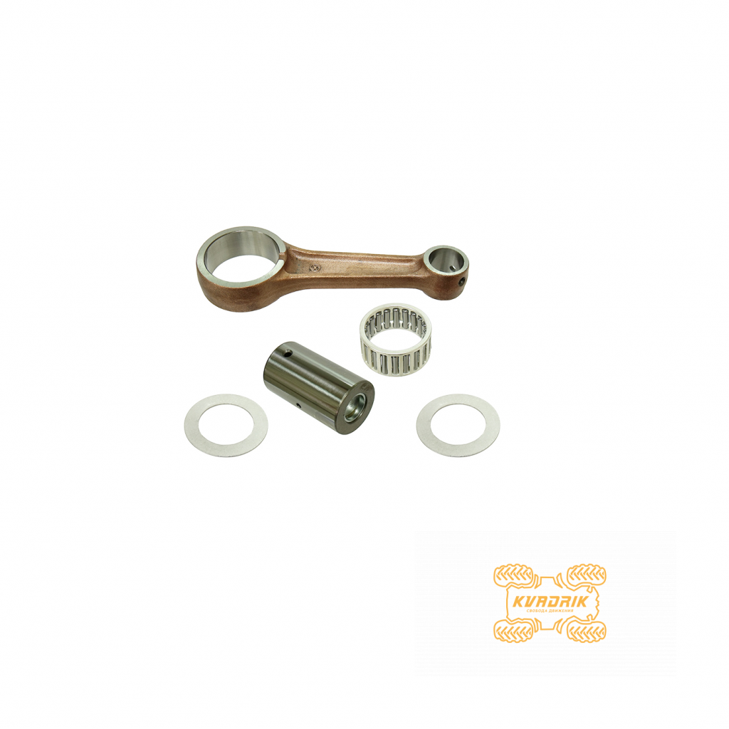 Шатун для квадроциклів YAMAHA YFM 350 RAPTOR, BIG BEAR (YFM350), WARRIOR  1987-2013    AT-09173   1UY-11651-00-00, 30X-11681-00-00, 93310-633T5-00     Bronco  HR 8605N