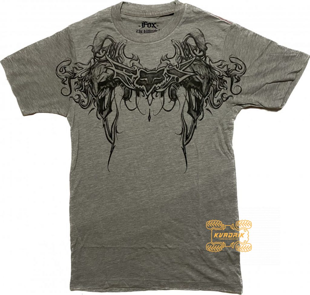 Футболка FOX Gargoyle Heathered Tee [Grey], S   49765-006-003