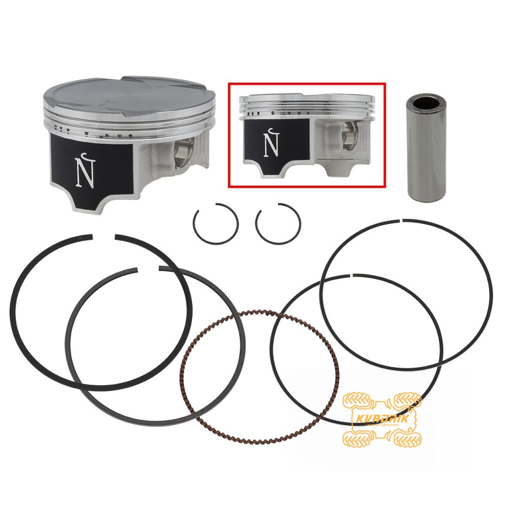 Комплектний поршень ремонтний для UTV HONDA PIONEER 1000 2016-22 +0,5mm =92,5mm 13101-HL4-000,13102-HL4-305 NAMURA NA-10093-2
