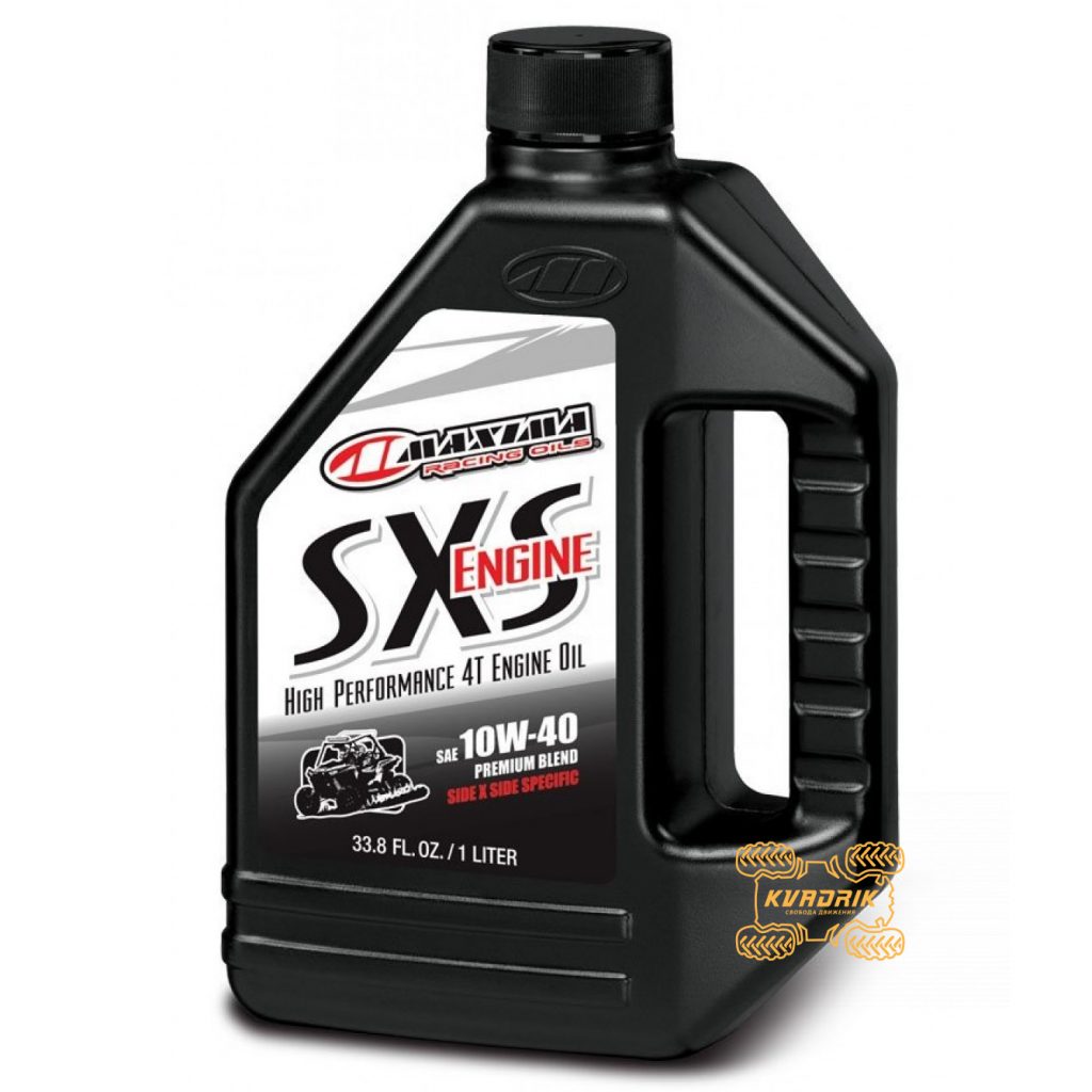 Масло двигуна для квадроциклів та баггі Maxima SXS Premium 10w40  1л  30-04901