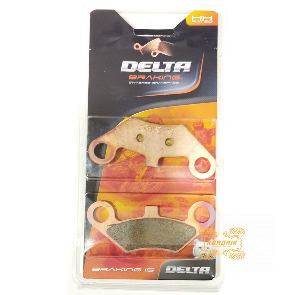 Гальмівні колодки передні для CF Moto, Linhai, Quadzilla   FA453, 9010-0808A0, 9010-0808B0  Delta  DB2256