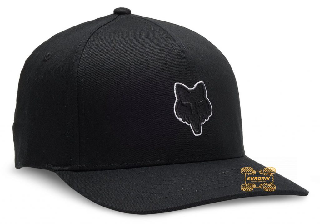Кепка FOX HEAD FLEXFIT HAT [Black], L/XL  31622-001-L/XL
