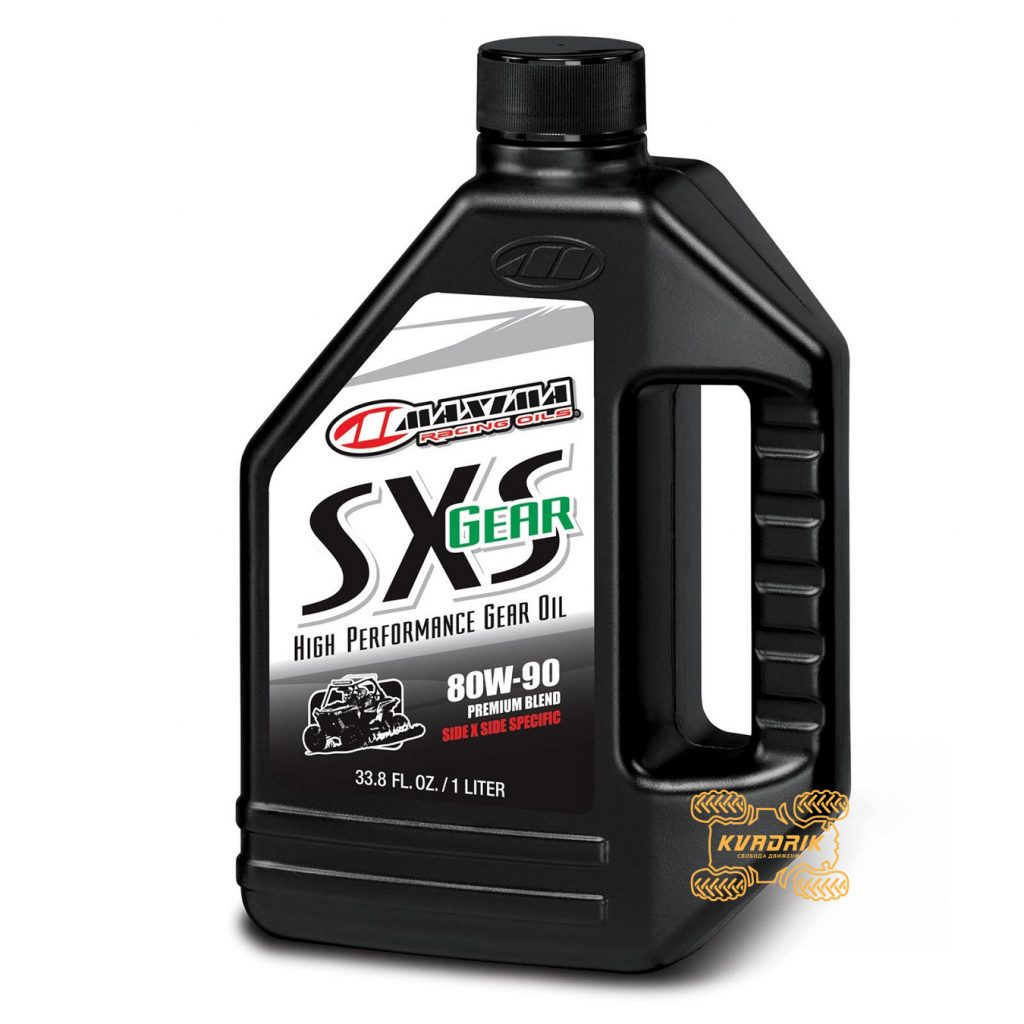 Масло трансмісійне для редукторів та коробки передач Maxima SXS PREMIUM Gear Fluid  80W90  40-43901