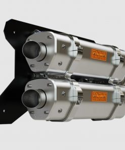 Глушник подвійний (Dual APX) для баггі Polaris RZR XP Turbo 1263164 RJWC 10060045