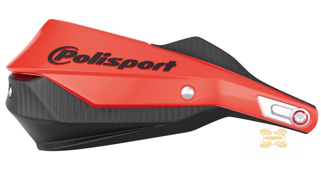 Захист рук Polisport Trail Blazer Handguard [Red], Aluminium bar