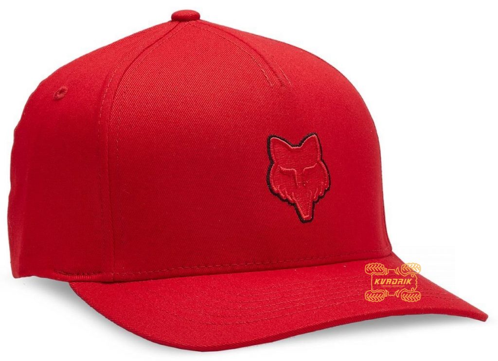 Кепка FOX HEAD FLEXFIT HAT [Flame Red], L/XL  31622-122-L/XL