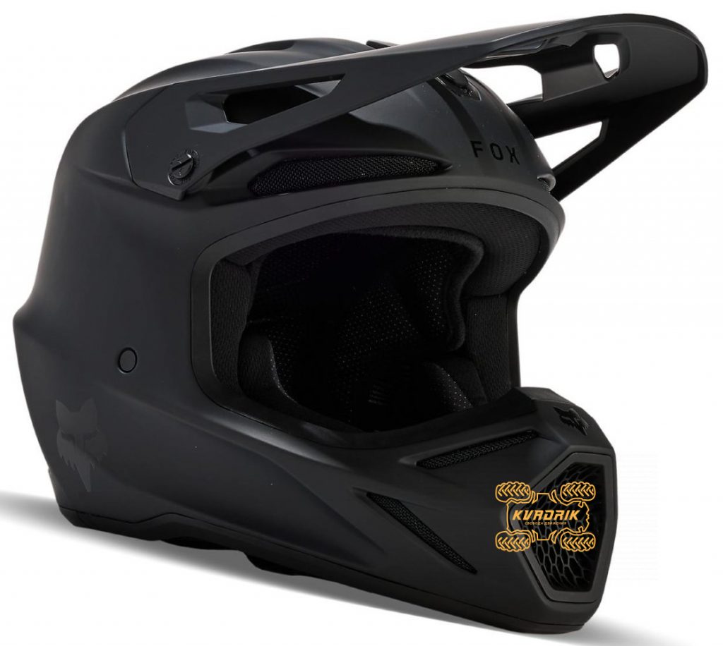 Шолом FOX V3 SOLID HELMET [Matte Black], XL   31365-255-XL