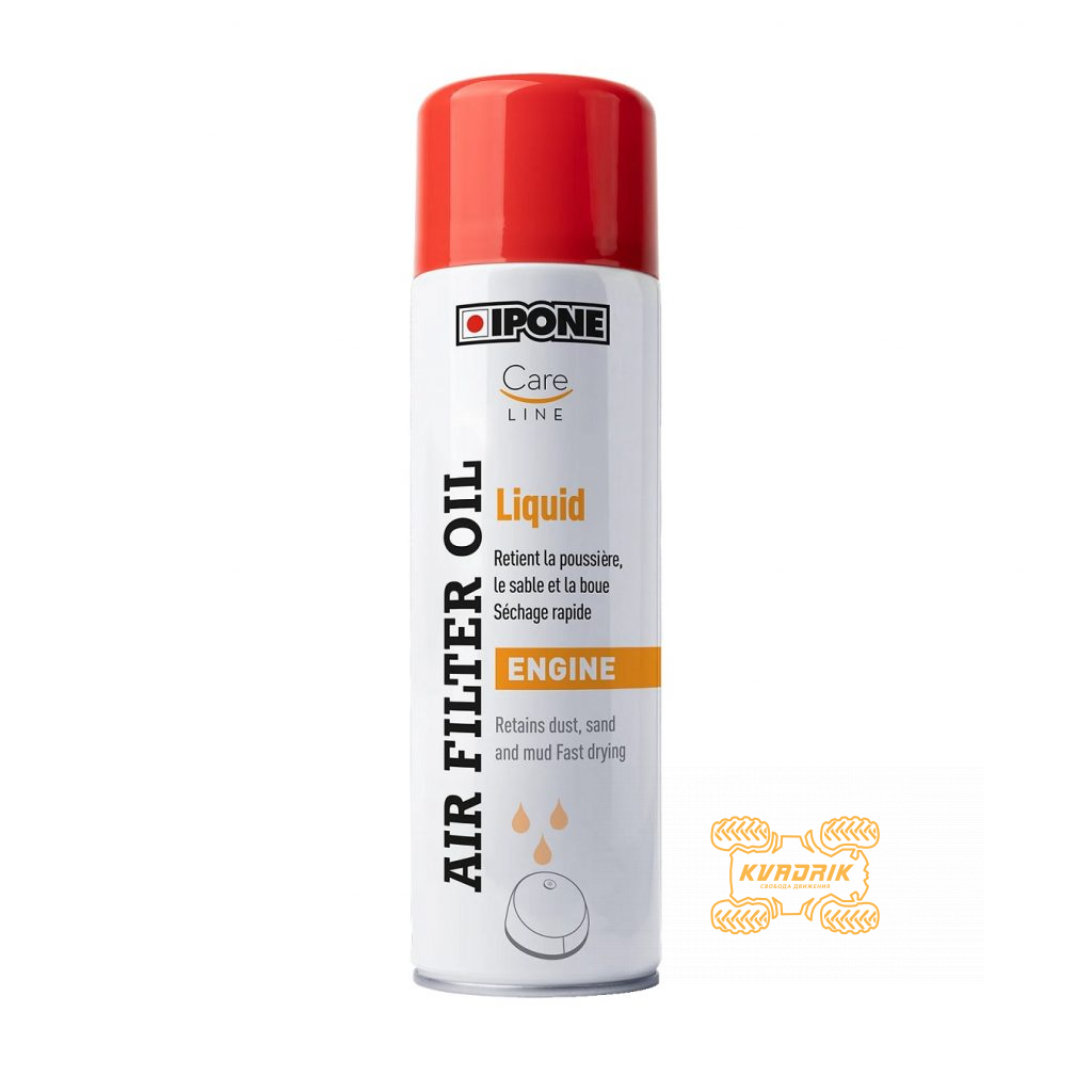 Масло для просочування повітряних фільтрів IPONE AIR FILTER OIL LIQUID 500ML (CARELINE)  800651