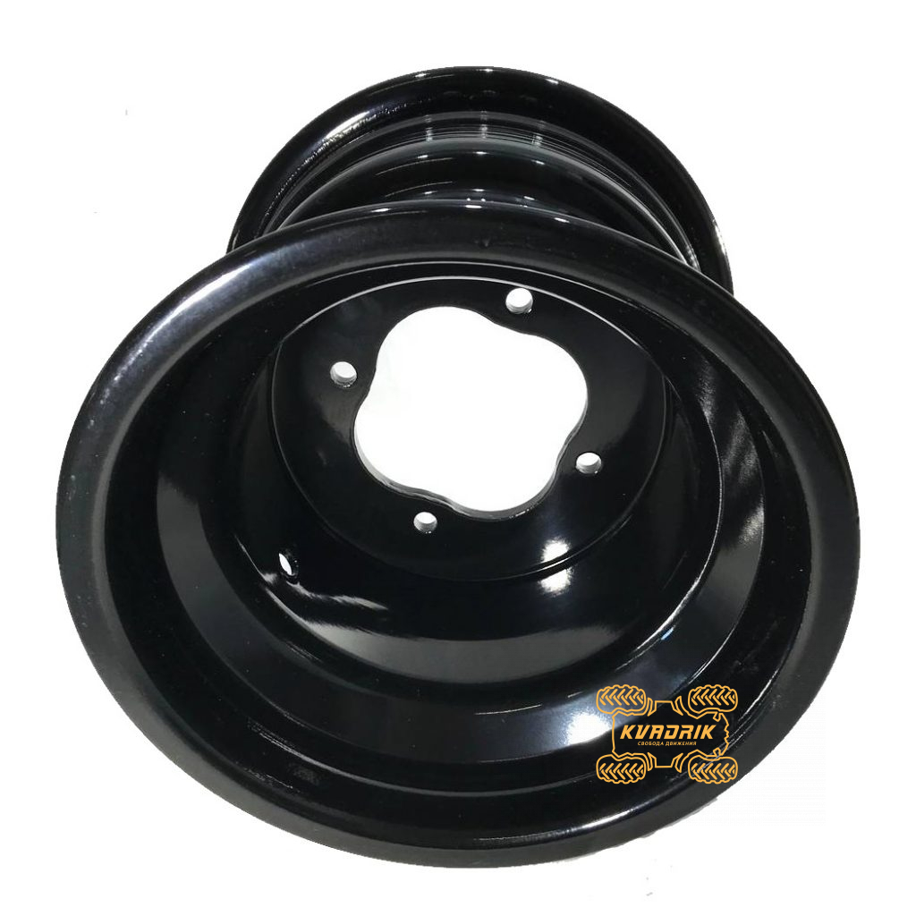 Диск алюмінієвий чорного кольору SX Alloy AR1003 9x8 3+5 4/115 (задній)  RIM9X8BLK115