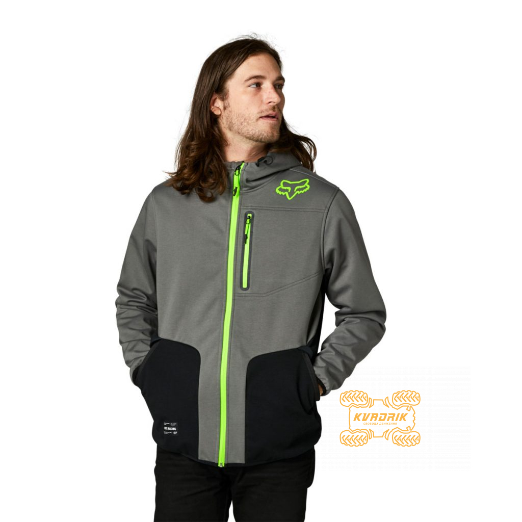 Куртка FOX BARRICADE SOFTSHELL FLEECE [Pewter], XL   28684-052-XL