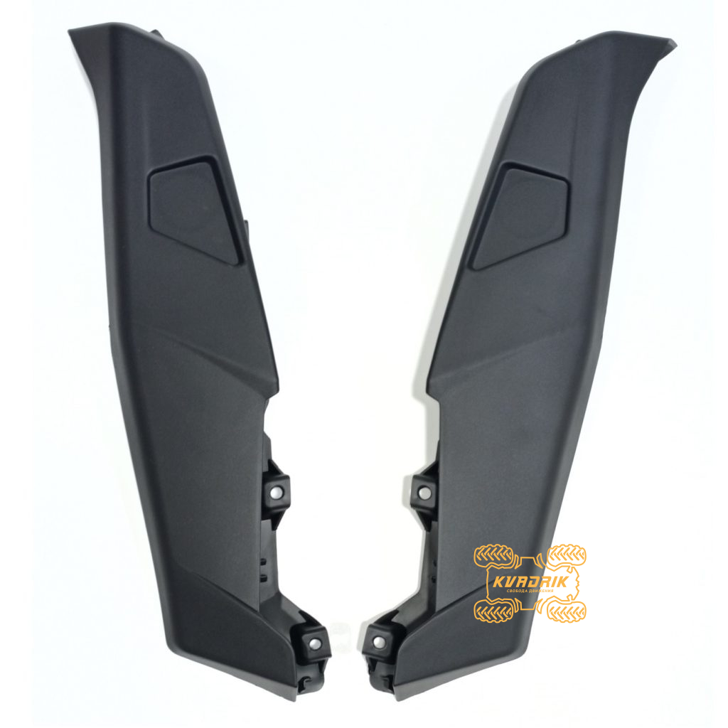 Комплект дефлекторів гриля Polaris RZR Turbo 5455473, 5455472 B0201-00901BK