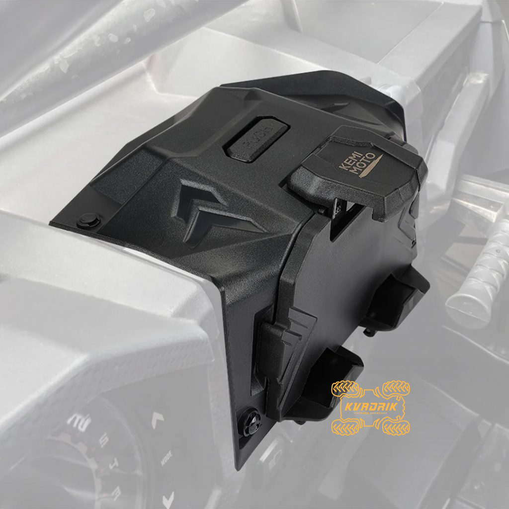 Кріплення GPS навігації з бардачком для Polaris RZR 1000 / Turbo X-ATV  FTV-10002BK