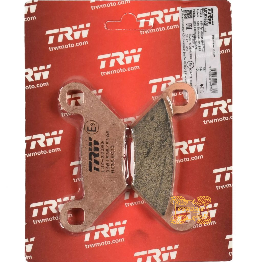 Гальмівні колодки для Polaris Sportsman 550/850 (09-), 1000 (15-); Scrambler 850 1000 (13-) 2203628  TRW  MCB855SI